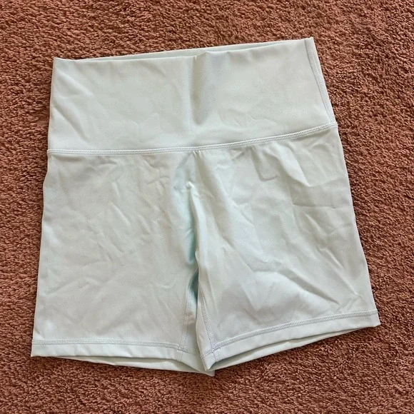 Offline Light Mint Blue Biker Shorts. - Picture 1 of 4